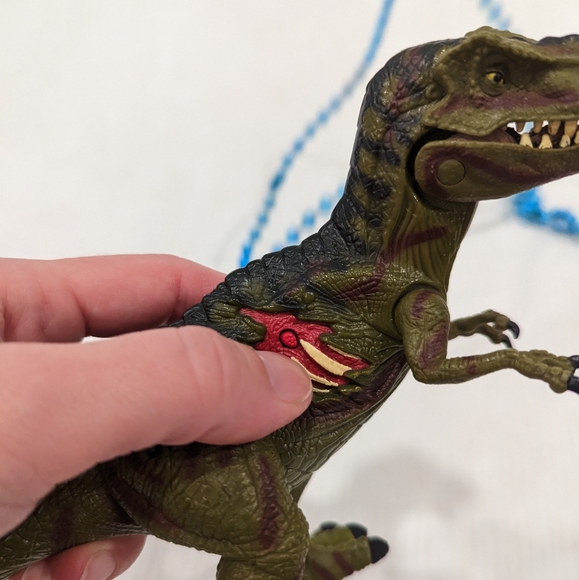 HASBRO 2000 Jurassic Park III 3 T-Rex Re-ak A-tak Electronic Dinosaur - Picture 2 of 10